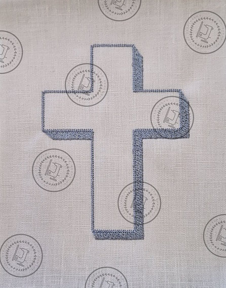 AMAZING GRACE CROSS EASTER CHRISTIAN Machine Embroidery Design