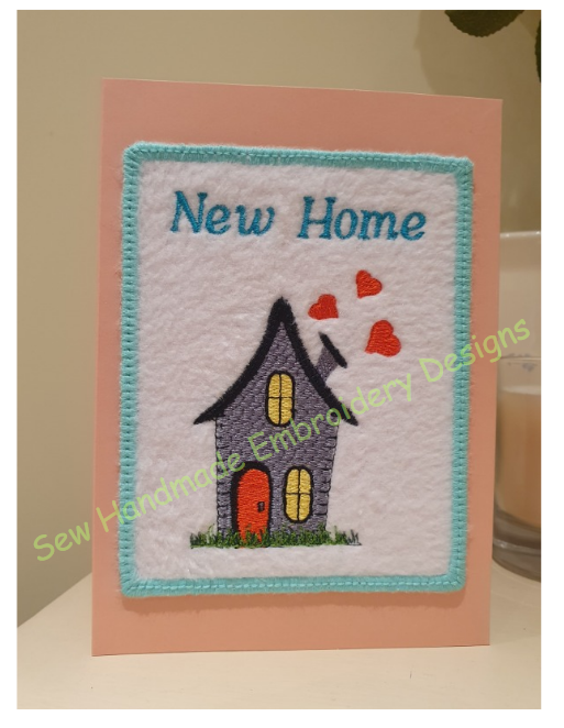 DITSY COTTAGE Embroidery Design - DC22   3.75 x 3.5