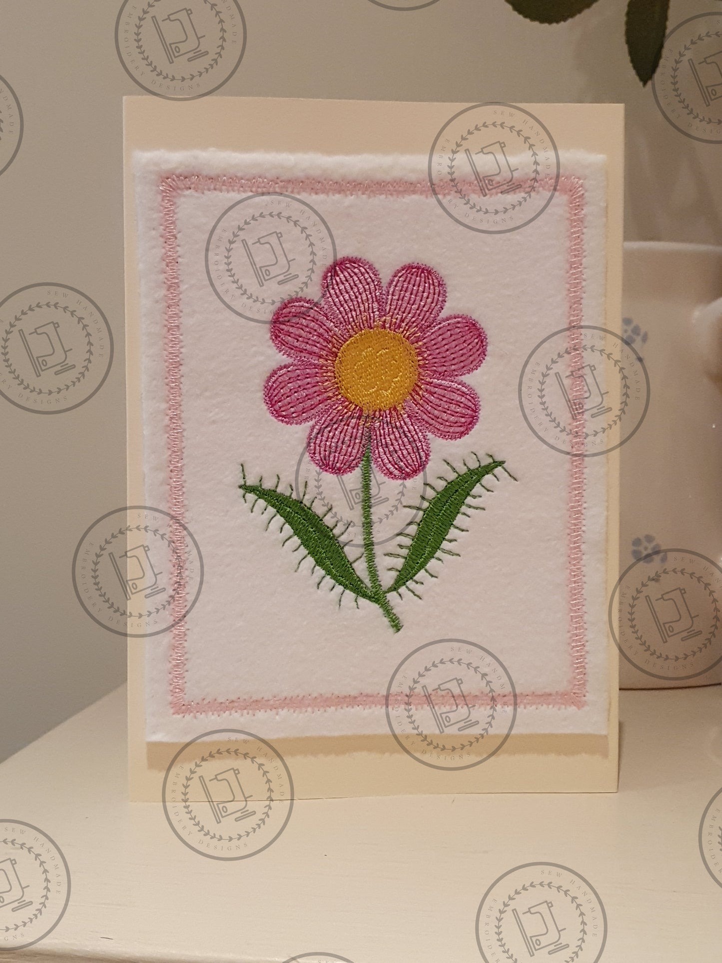 RIPPLE FLOWER 2 Machine Embroidery Design